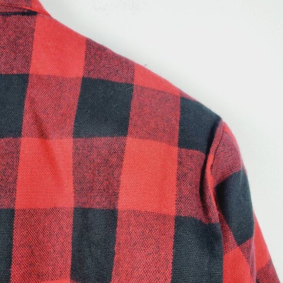 Vintage 1960's Sears Buffalo Plaid Hunting Jacket Sz S Beautiful Condition - Picture 8 of 9